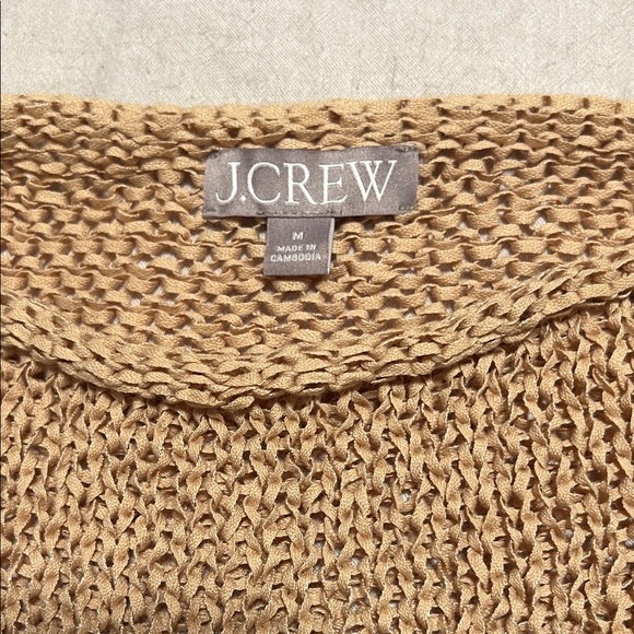 J. Crew Beige Knit Short Sleeve Top - Picture 2 of 4